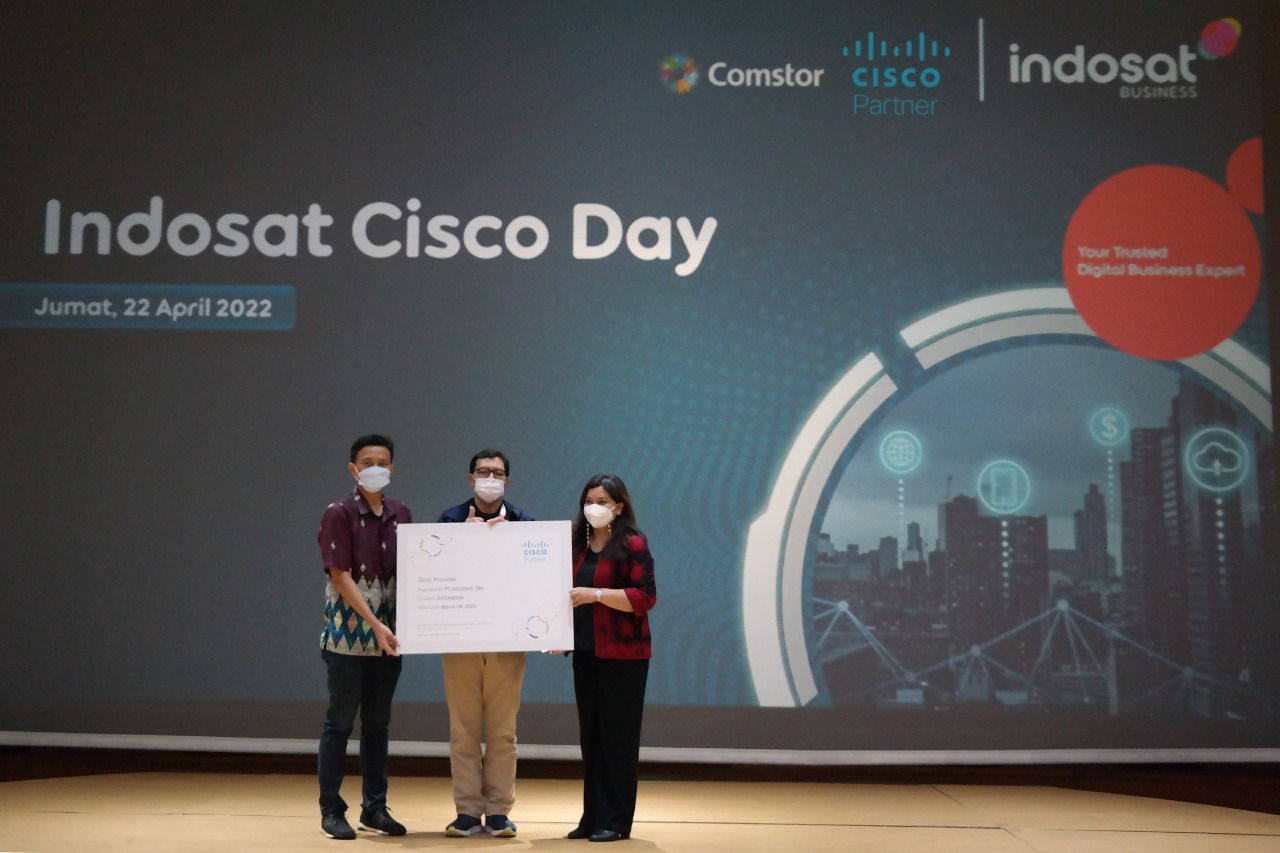 Indosat pertama berstatus Gold Provider Partner Cisco di RI